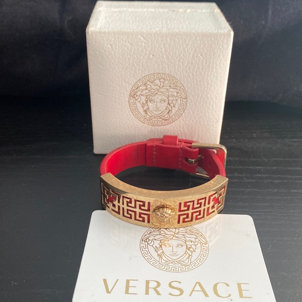 Authentic Versace Medusa Head Bracelet